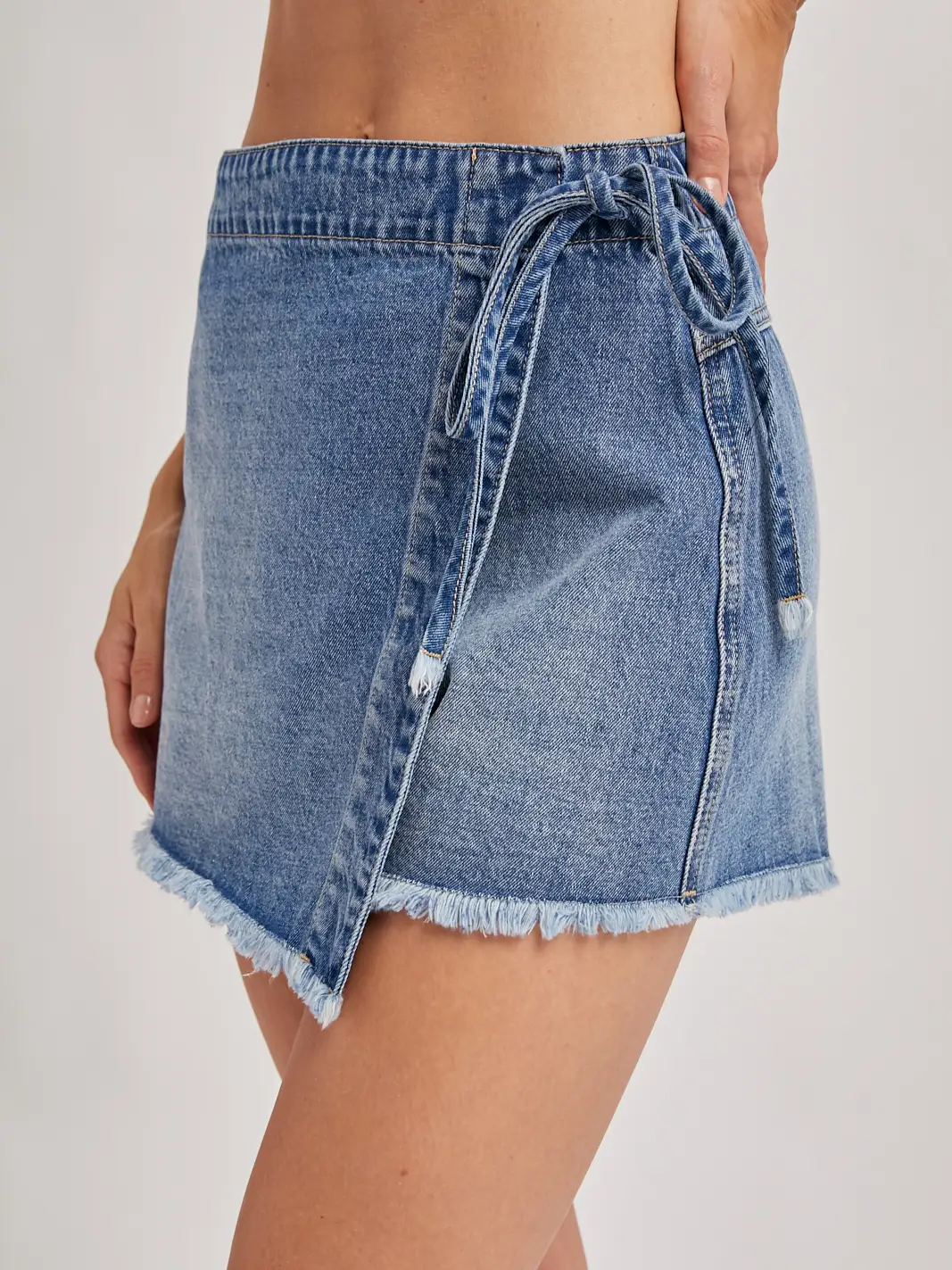 Denim Skort