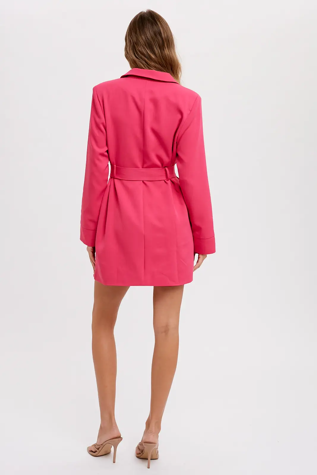 Pink Blazer Dress All There Boutique Pink Blazer Dress All There Boutique