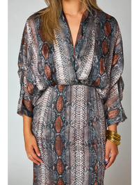 Snakeskin Jude Dress