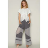 Grey pol mesh pants