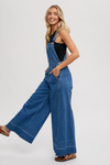 Wide Leg Overalls