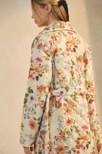 Floral Quilted Jacket