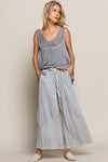 POL Two Tone Grey Pants