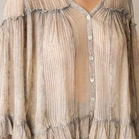 Dreamy Ruffle Button Down