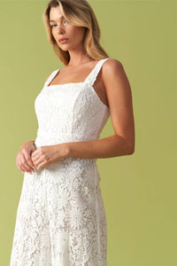White Lace Jumpsuit