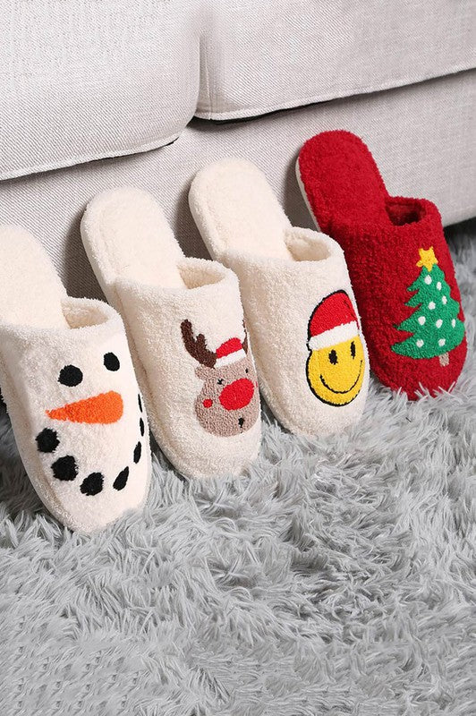 Snowman Slippers