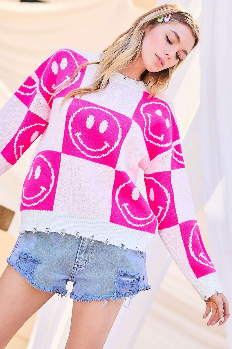 Smiley Sweater