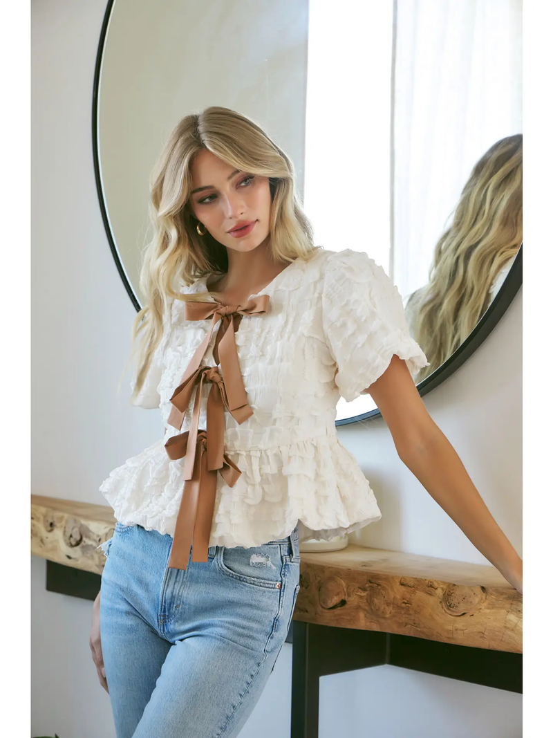Babydoll Bow Top