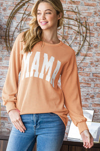 MAMA Long Sleeve Top