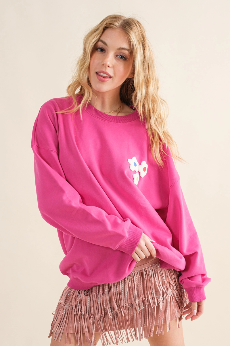 Be The Love Pink Sweatshirt