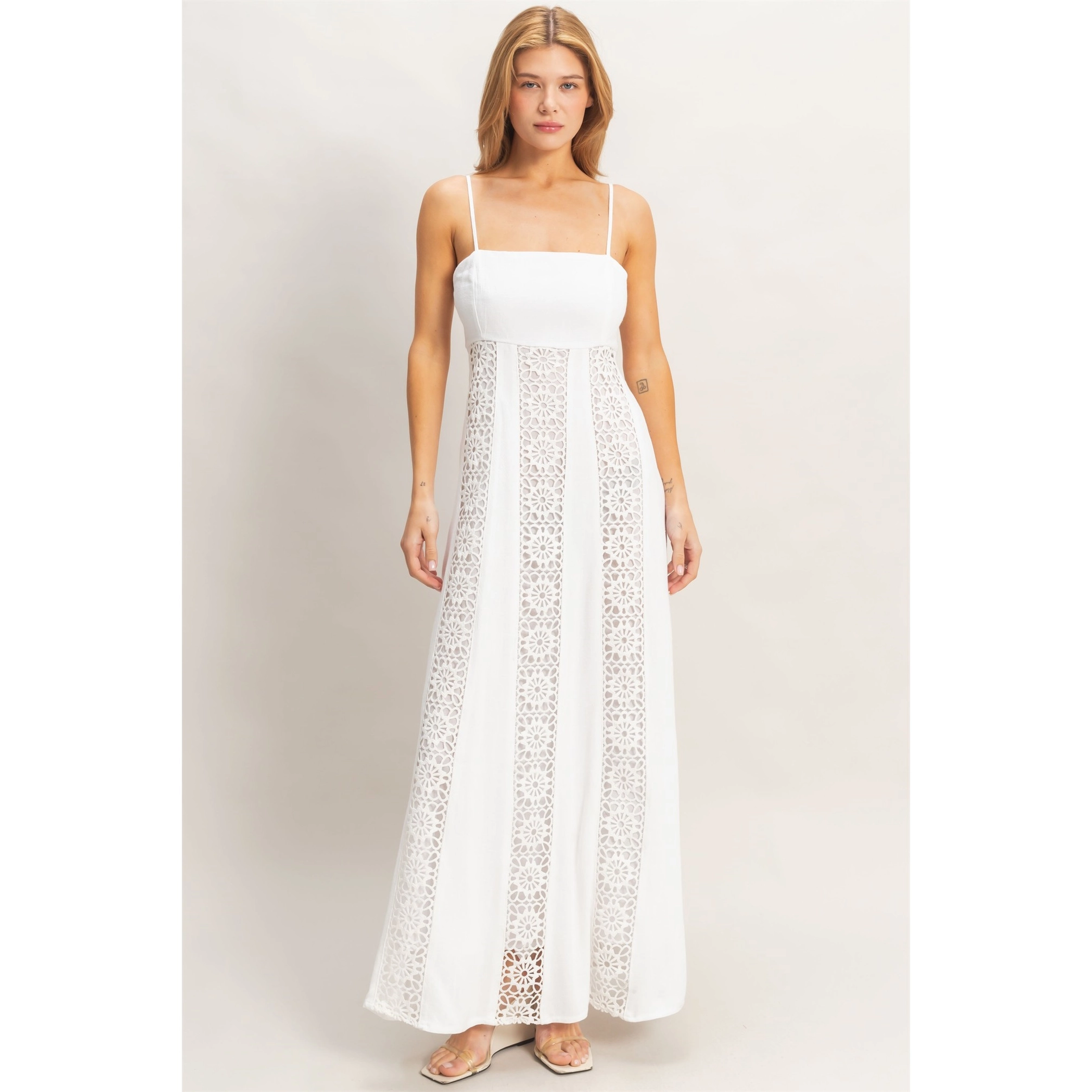 White Lace Maxi