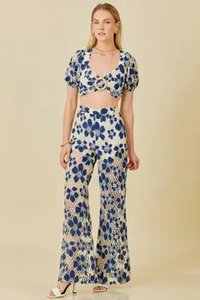 Flower Lace 2 piece Set