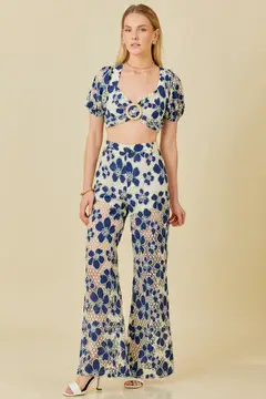 Flower Lace 2 piece Set