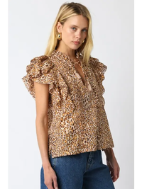 Neda Leopard Shirt