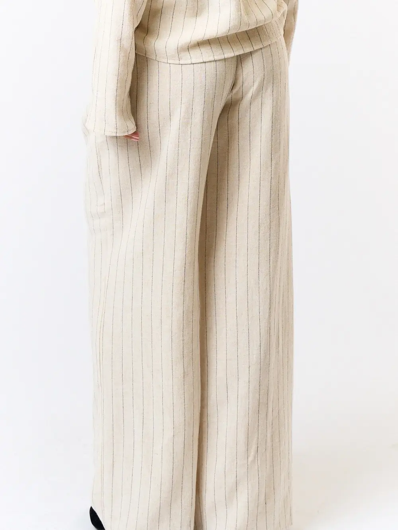Wide Leg Linen Pants