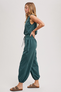 Hunter Green Jumpsuit