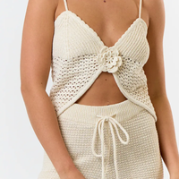 Crochet Flower Top