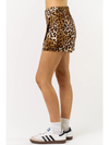 Quilted Leopard Skort