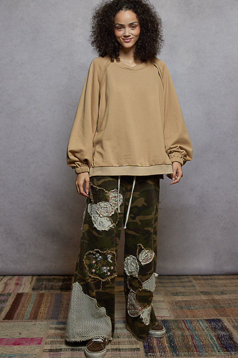 POL Criss Cross Sweatshirt