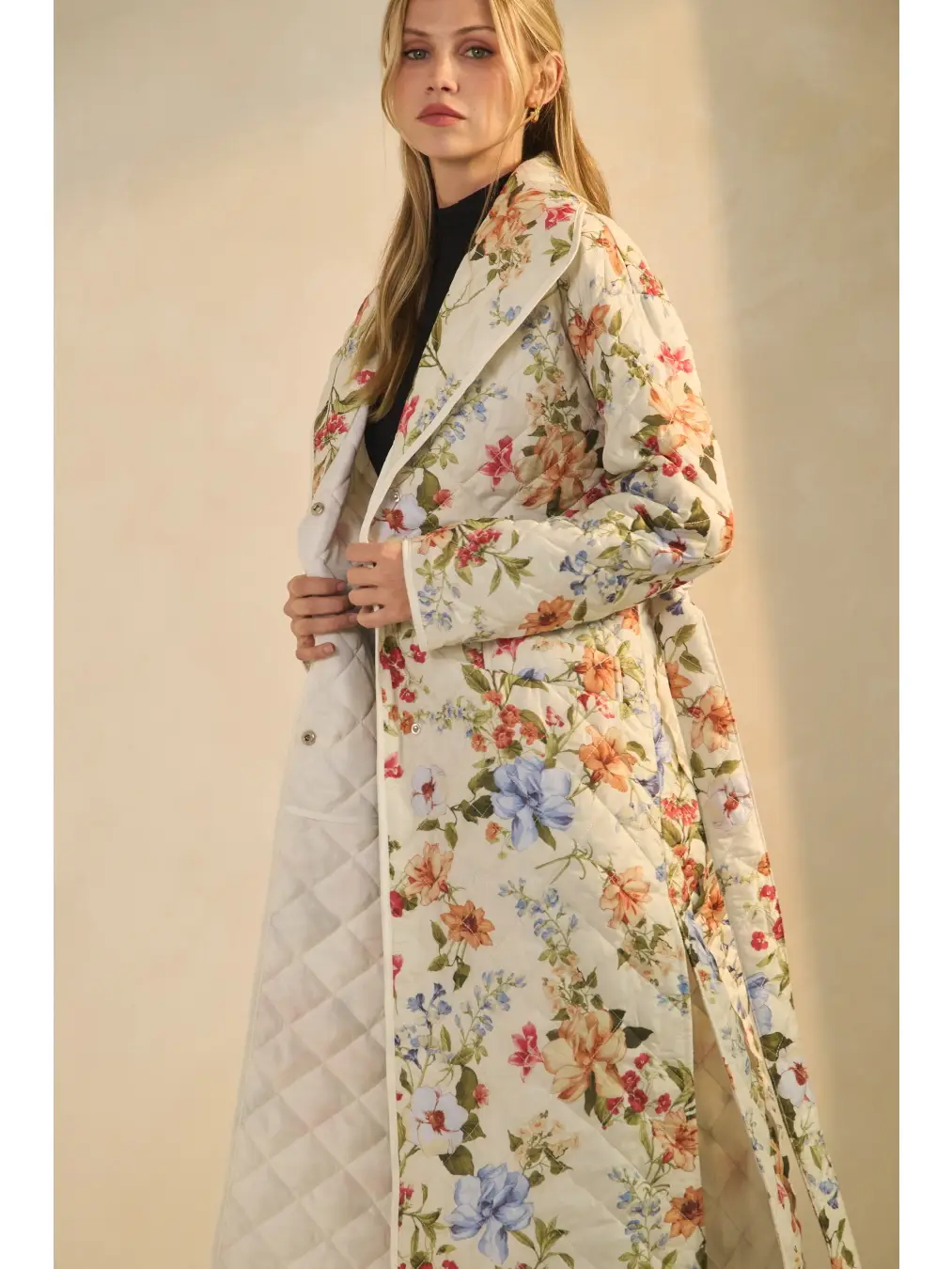 Floral Quilted Jacket