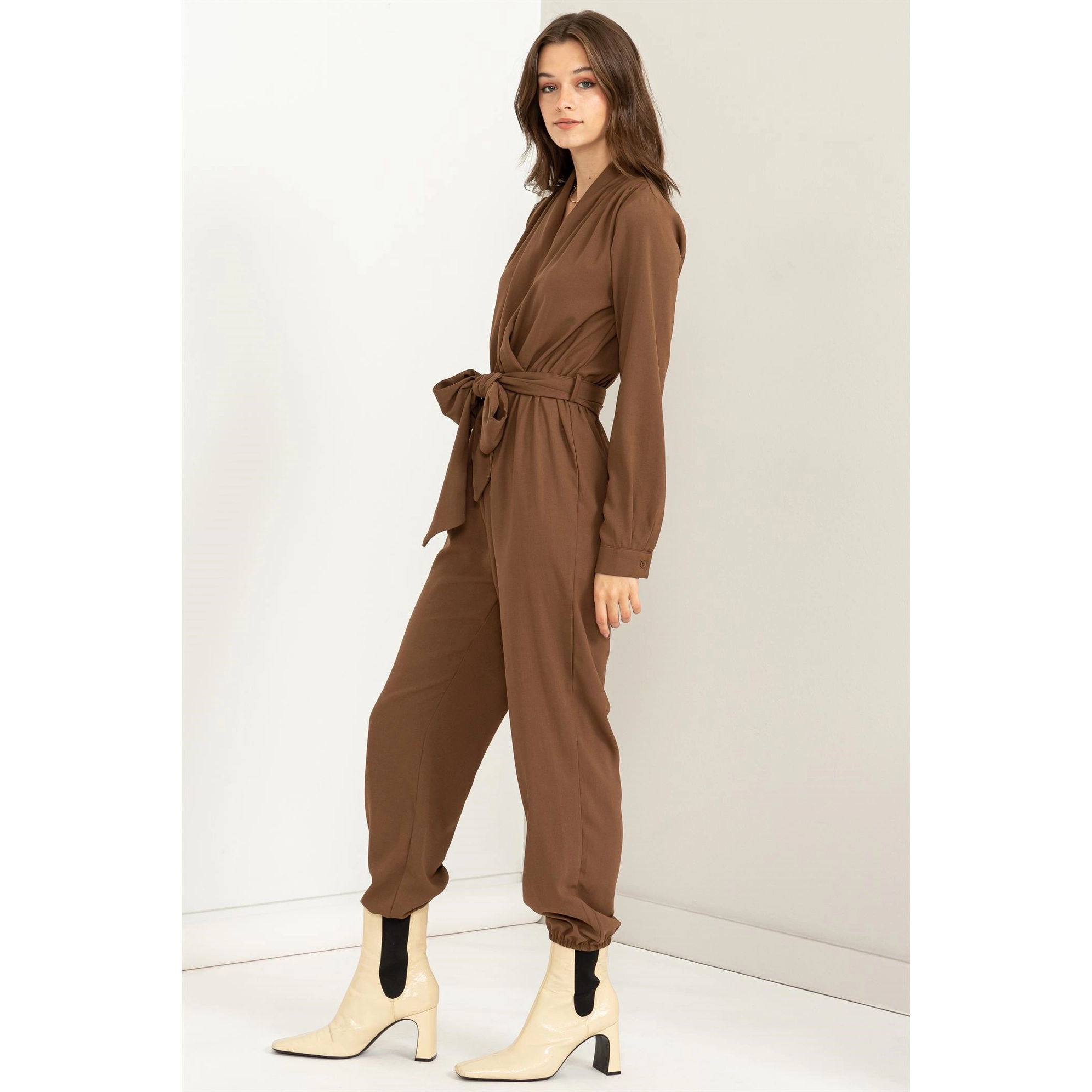 Brown Jumpsuit