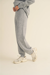 Grey Waffle Sweater Joggers