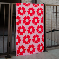 Flower Power Quick Dry Beach Towel