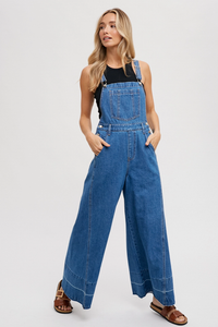 Wide Leg Overalls