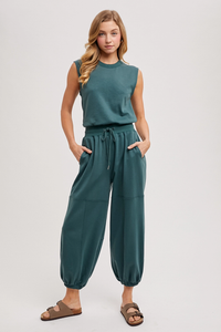 Hunter Green Jumpsuit