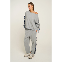 Bow Sleeve Sweatshirt