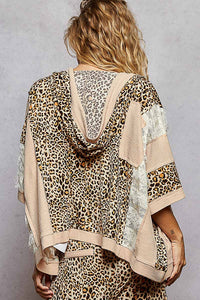 Leopard POL Lace Hoodie