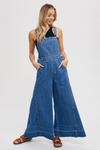 Wide Leg Overalls