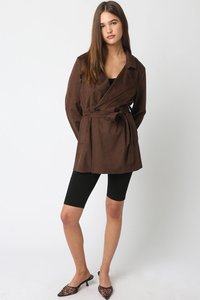 Brown Suede Jacket