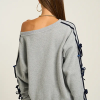 Bow Sleeve Sweatshirt