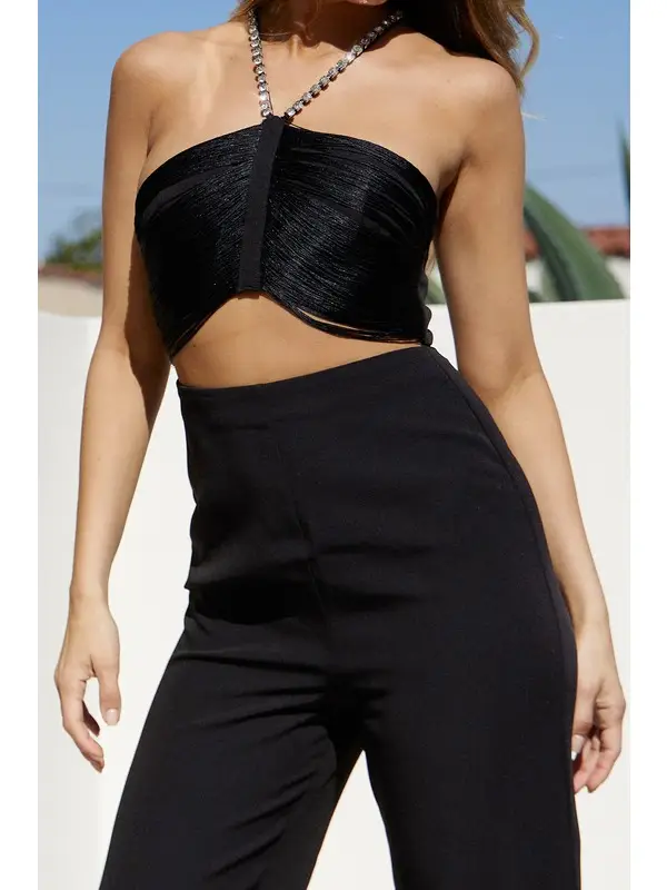 Jewel Fringe Jumpsuit
