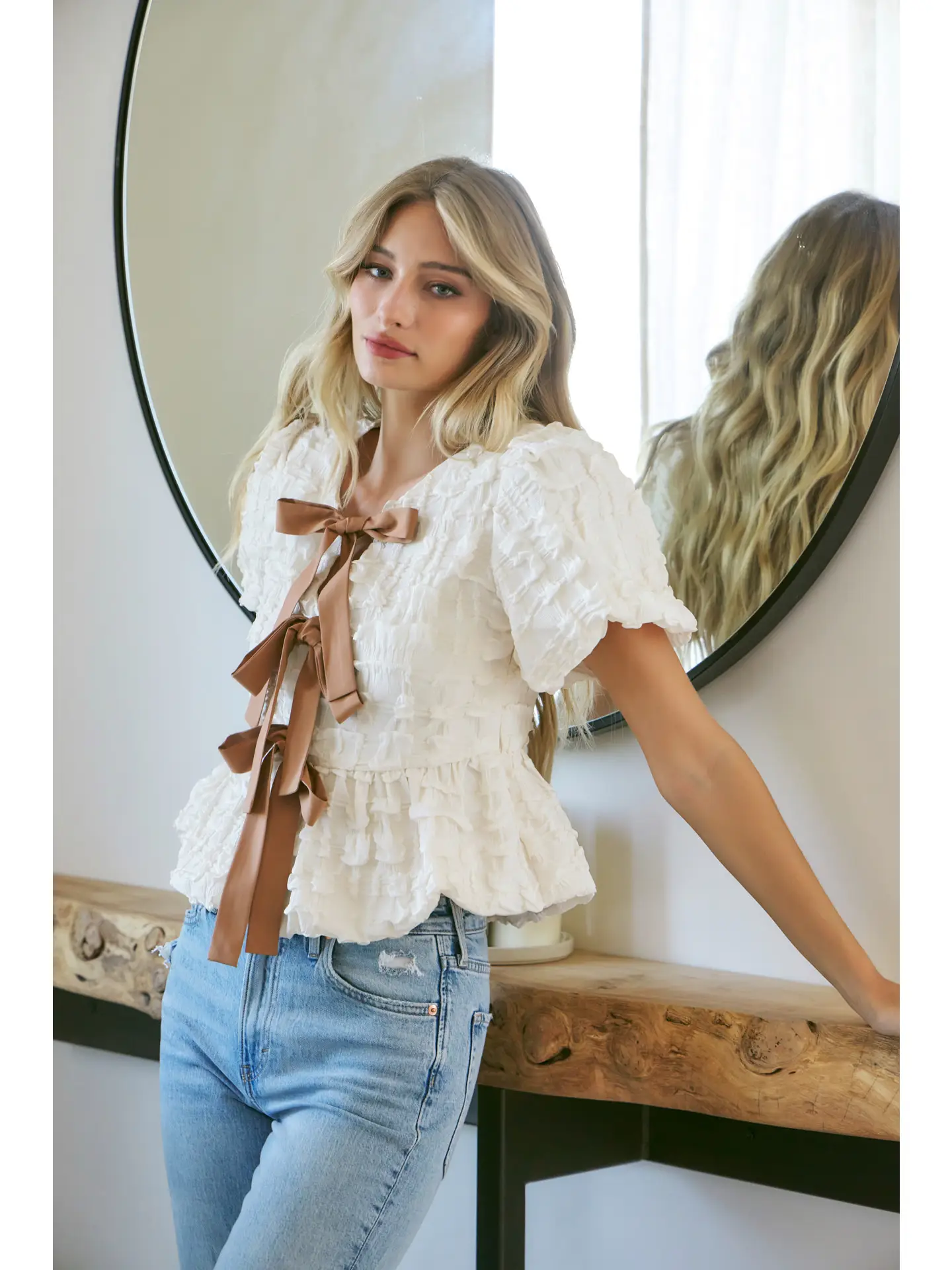Babydoll Bow Top