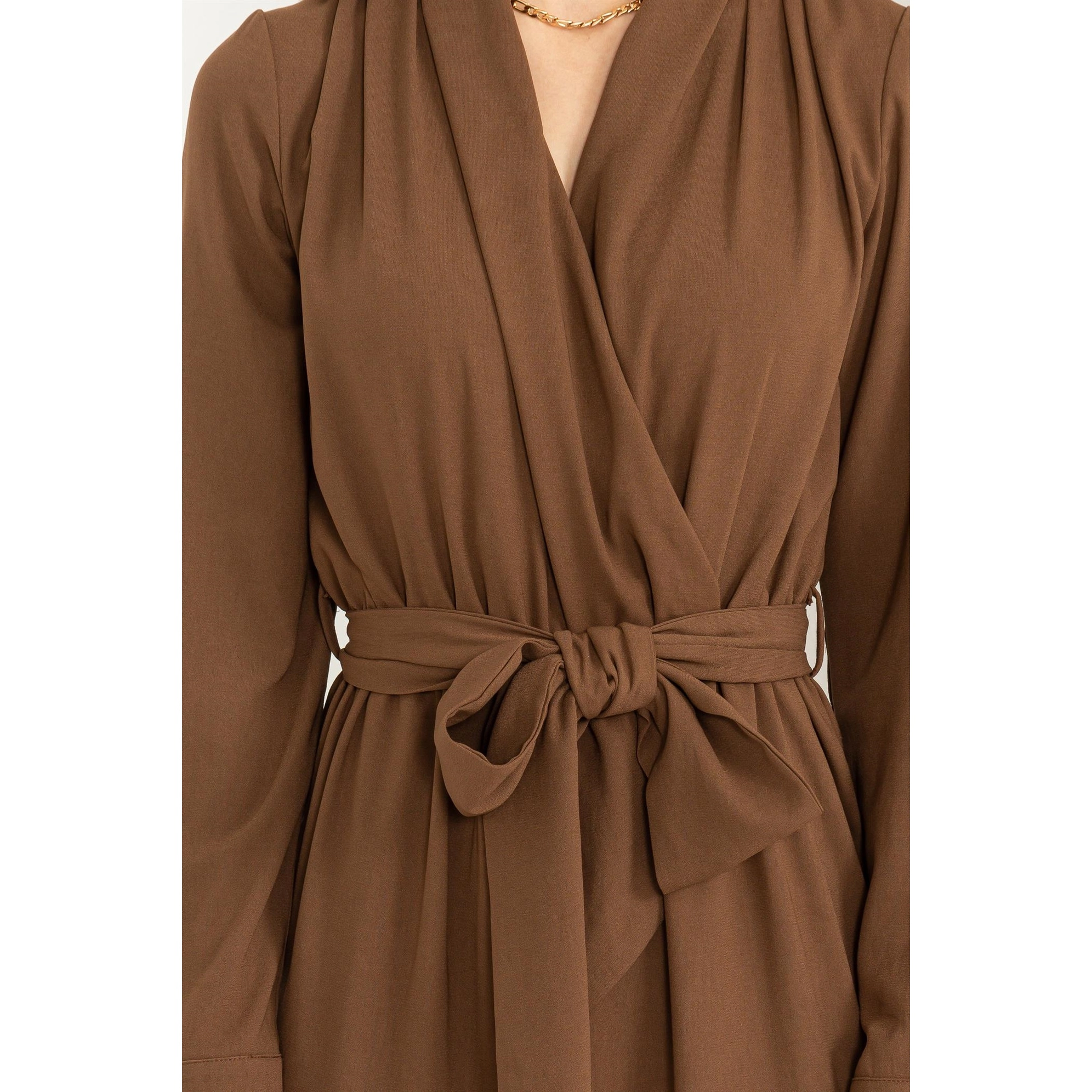 Brown Jumpsuit