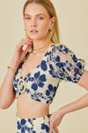 Flower Lace 2 piece Set