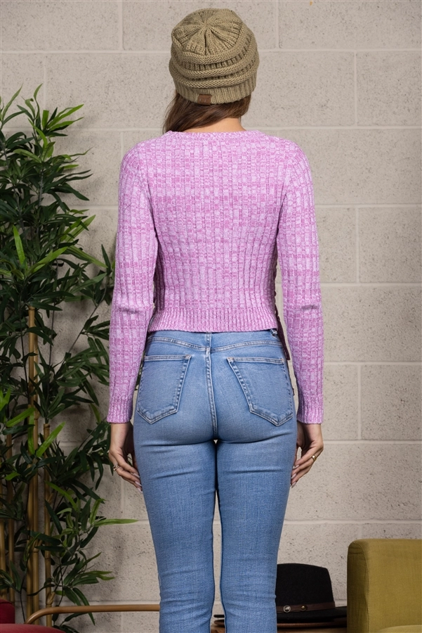 Berry Crop Sweater