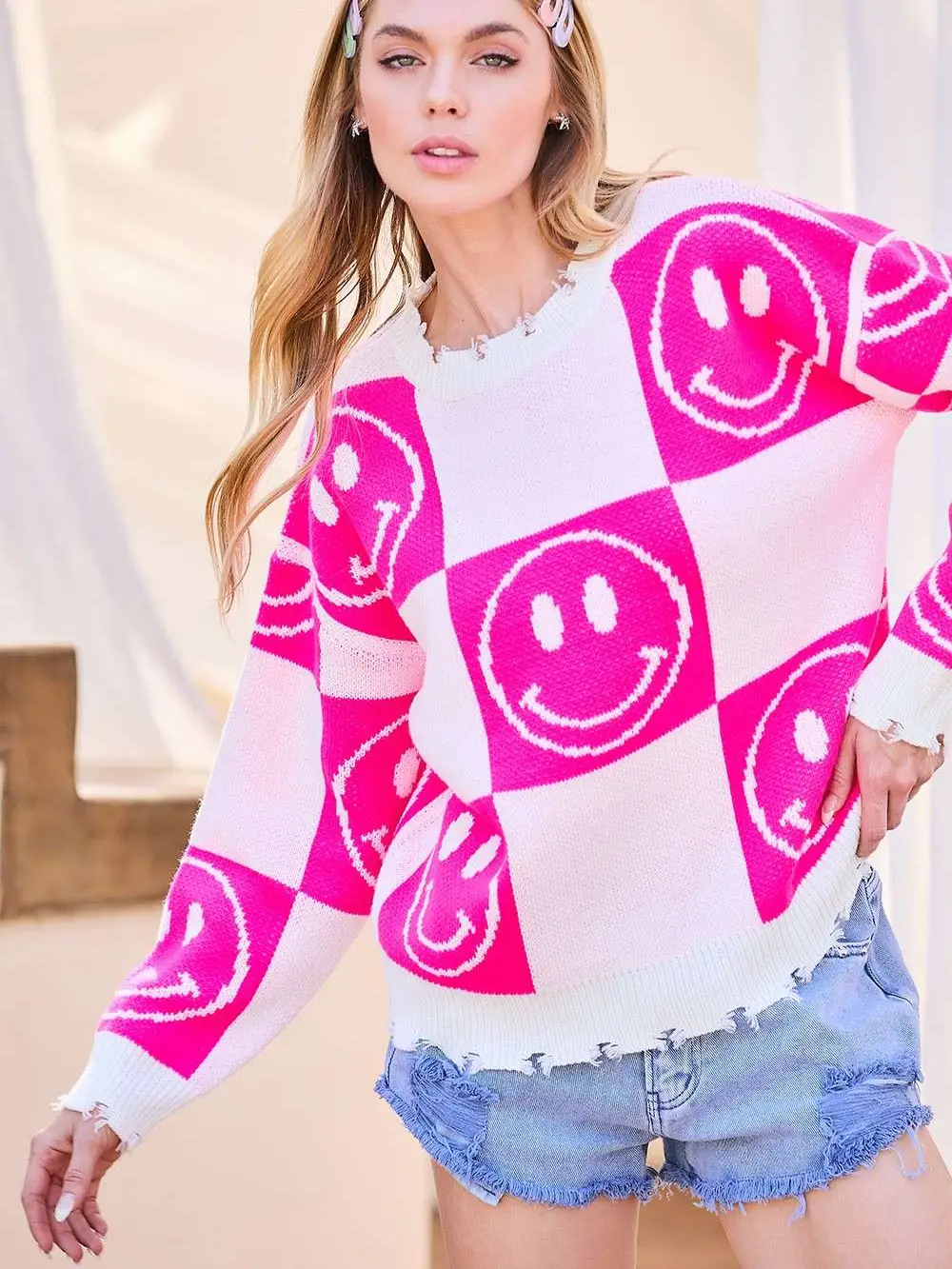 Smiley Sweater