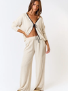 Wide Leg Linen Pants