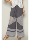 Grey pol mesh pants