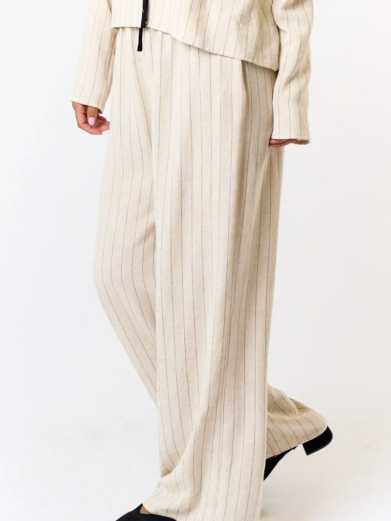 Wide Leg Linen Pants