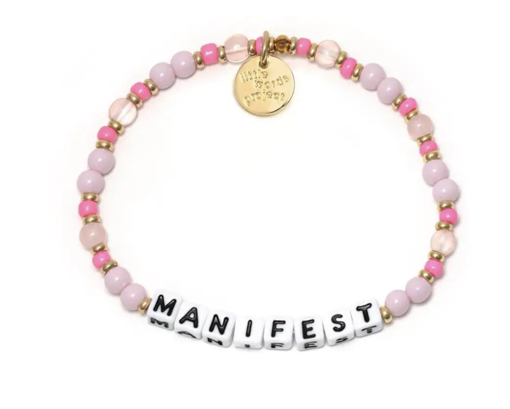 Little Words Project Manifest Bracelet