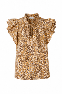 Neda Leopard Shirt