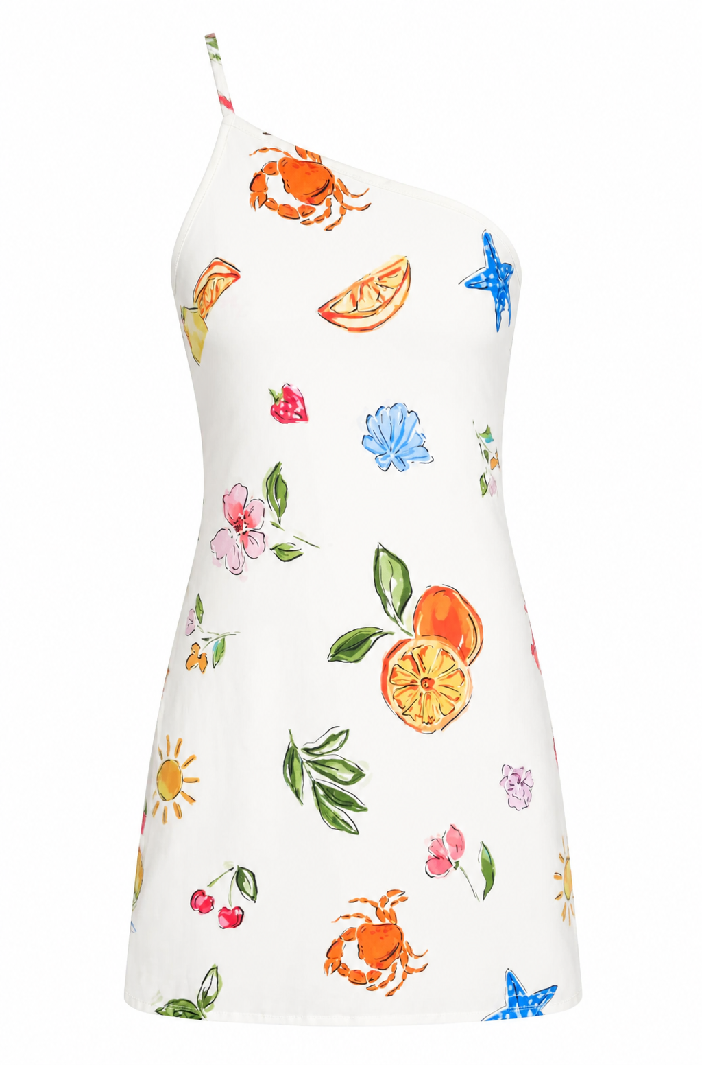 Summer One Shoulder Mini