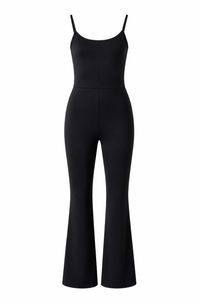 Black Stretch Jumpsuit