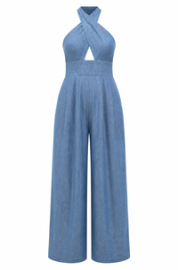 Denim jumpsuit