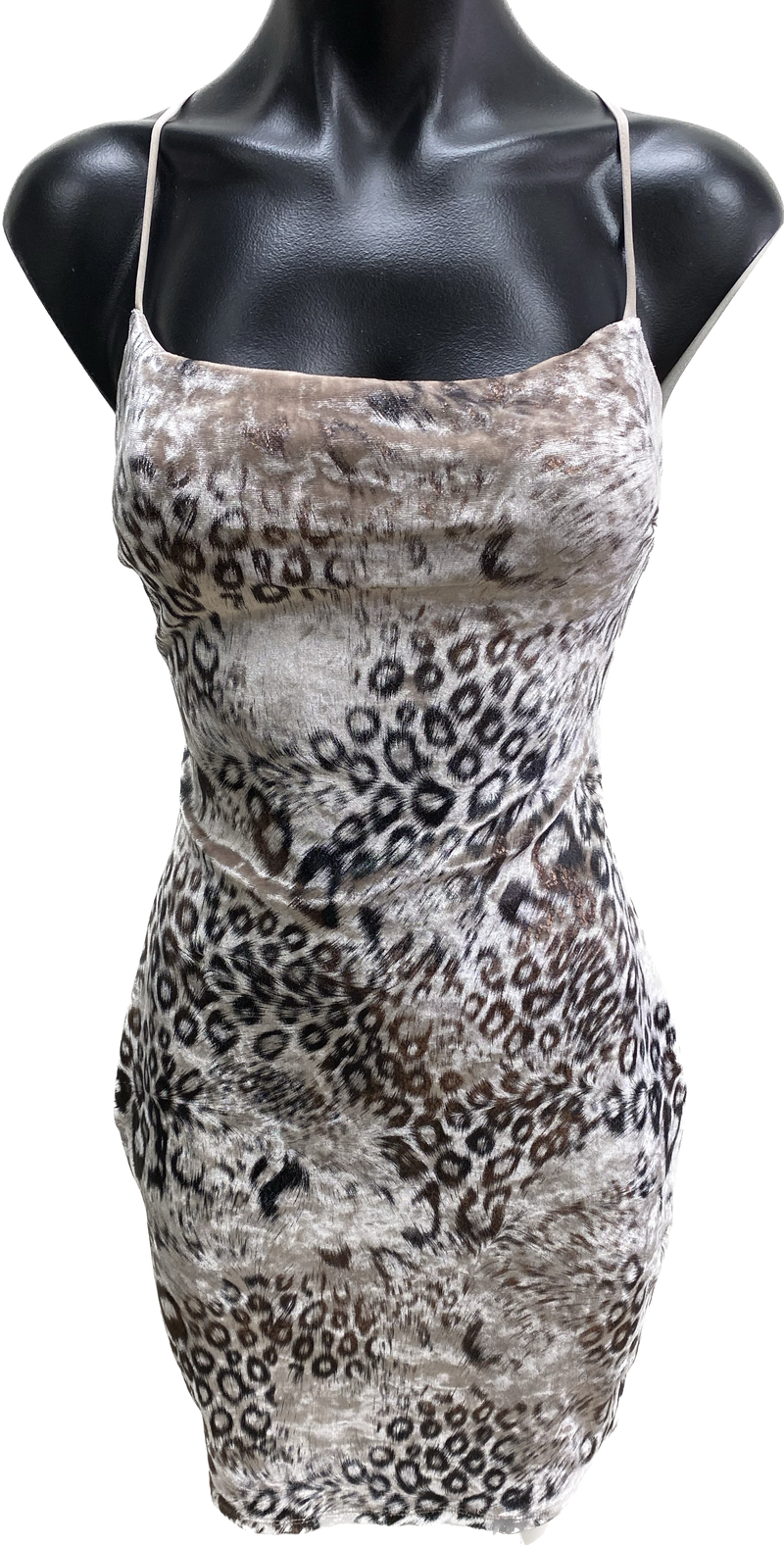Animal print dress