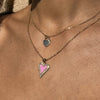 Jonesy Wood dainty heart necklace